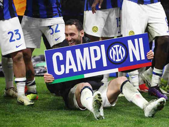 Immagine dell'articolo:Inter, le parole di Calhanoglu: “Scudetto nel derby la mia rivincita”
