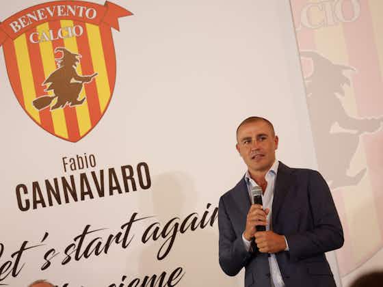 Image de l'article :Fabio Cannavaro révèle pourquoi il a accepté le défi Benevento