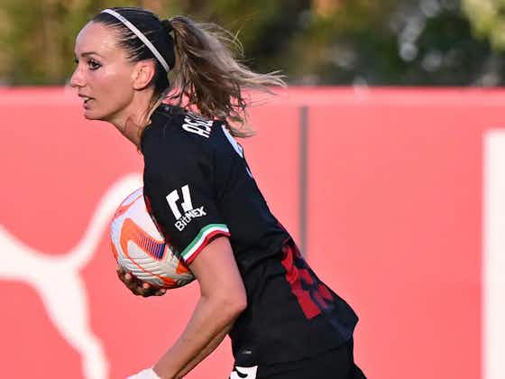 Immagine dell'articolo:Asllani (Milan Women): «L’obiettivo è un posto Champions»