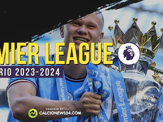 Immagine dell'articolo:Calendario Premier League 2023/2024: date, giornate, risultati e classifica