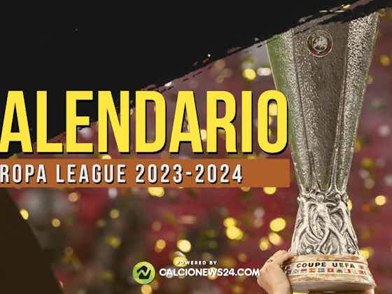 Immagine dell'articolo:Europa League 2023/2024: calendario, risultati, classifiche