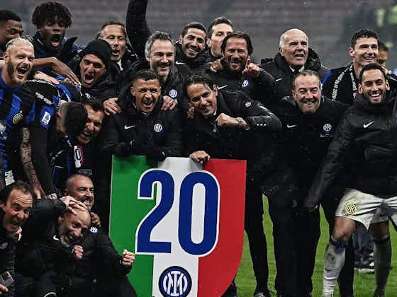 Immagine dell'articolo:Venti volte Inter: i numeri dello Scudetto nerazzurro
