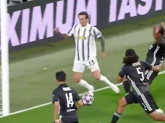 Article image:Video: Lyon defender Marcelo pulls off superb last-ditch tackle to deny Bernardeschi wonder goal