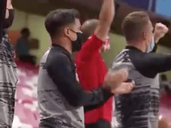 Article image:Video: Coutinho caught celebrating Bayern’s fourth goal against Barcelona