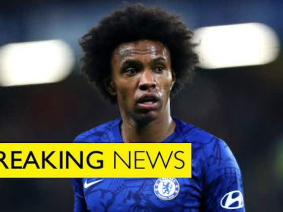 Article image:Willian makes official statement on Chelsea departure amid Arsenal transfer links