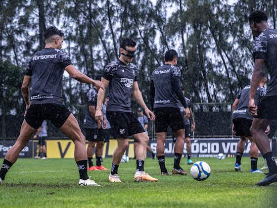 Imagem do artigo:Ceará faz treino apronto antes da viagem para enfrentar o Mirassol
