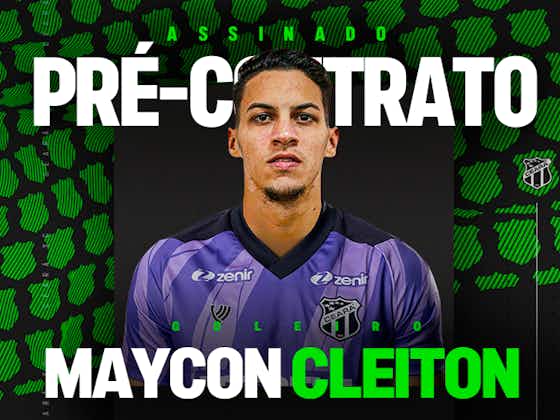 Imagem do artigo:Contratação: Maycon Cleiton é o mais novo goleiro do Vozão