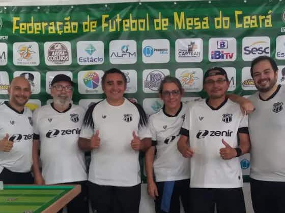 Imagem do artigo:Ceará participou da 1° Etapa do Campeonato Cearense de Futebol de Mesa
