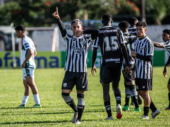 Imagem do artigo:Sub-20: Em Leme, Ceará goleia o Gama/DF por 4 a 2, assume a liderança do Grupo 08 e encaminha classificação na Copinha