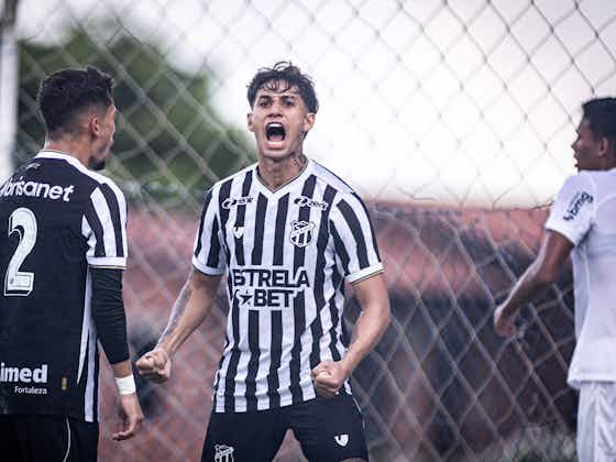 Imagem do artigo:Sub-20: Caio Rafael enaltece a felicidade em contribuir para mais uma vitória do Vozão no Campeonato Brasileiro