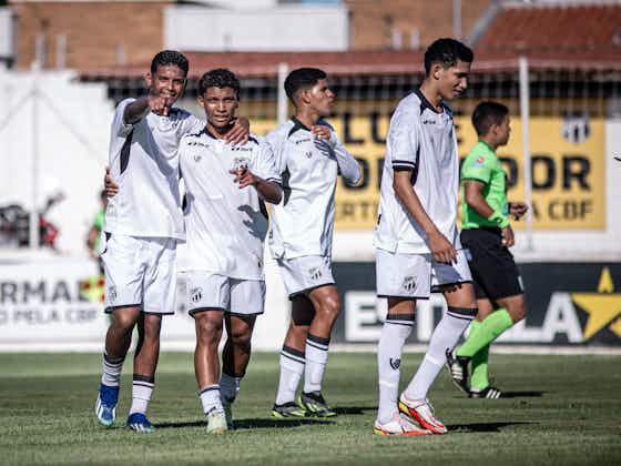 Imagem do artigo:Sub-17: Ceará aplica 11 a 0 sobre o Santa Cruz/CE pela quinta rodada do Campeonato Cearense