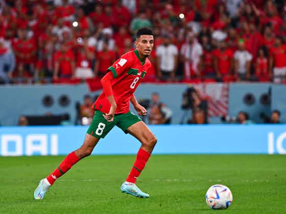 Image de l'article :Maroc-Brésil : Ounahi est sorti sur blessure
