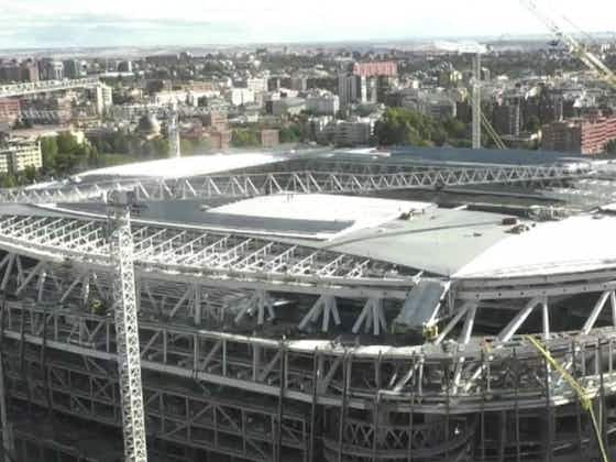 Imagen del artículo:El techo casi cubierto y ya se puede andar por el mirador: el avance del 'nuevo' Bernabéu es brutal