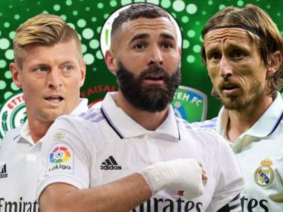 Imagen del artículo:Arabia 'amenaza' al Madrid con Kroos, Benzema o Modric: "Haremos fichajes más fuertes que el de Cristiano"