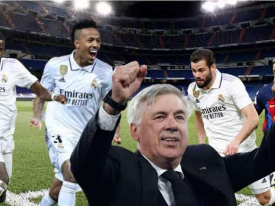 Imagen del artículo:Ancelotti se agarra a la fortaleza defensiva para el Clásico: llegan en el mejor momento