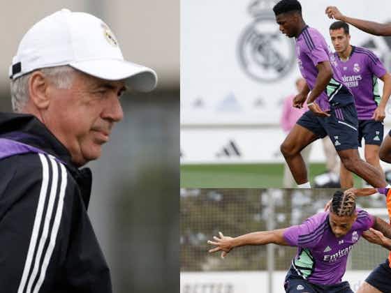 Imagen del artículo:Cuatro ‘fichajes’ para Ancelotti y una baja sorpresa en Valdebebas: el Madrid, con buena cara para Liga y Copa