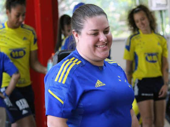 Imagem do artigo:De saída, fisioterapeuta Camilla Thomé não fica no Cruzeiro