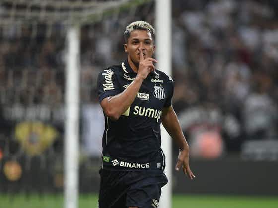 Imagem do artigo:Marcos Leonardo está invicto e tem ótima média de gols contra o Corinthians
