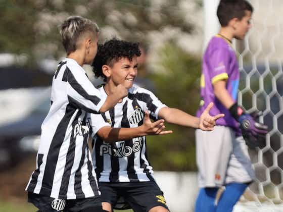 Imagem do artigo:Santos estreia com vitórias no Campeonato Paulista Sub-11 e 13