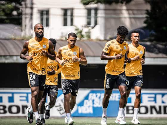 Imagem do artigo:Sem João Paulo, titulares do Santos fazem treino físico nesta segunda