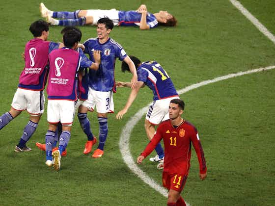 Imagen del artículo:Japón da la sorpresa y derrota a España para avanzar en primer lugar de grupo