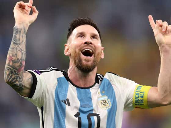 Imagen del artículo:Barcelona recuerda a Lionel Messi en plena Copa del Mundo y lo felicitan por su histórica marca