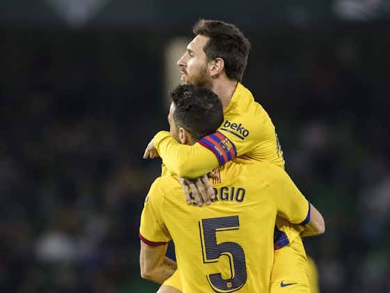 Imagen del artículo:Messi se sumó al adiós de Busquets al Barça con un emotivo vídeo