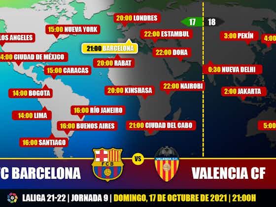 Imagen del artículo:FC Barcelona vs Valencia en TV: Dónde y cuándo ver el partido