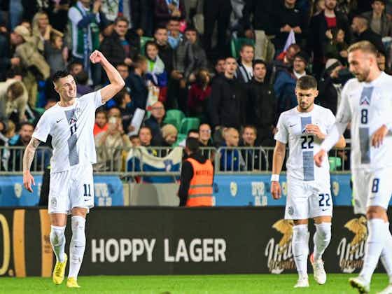 Imagen del artículo:El gol de Sesko contra la Noruega de Haaland que alucina a media Europa