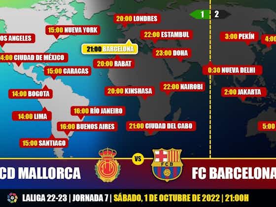 Imagen del artículo:RCD Mallorca vs FC Barcelona en TV: Cuándo y dónde ver el partido de LaLiga