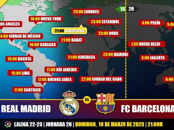 Imagen del artículo:FC Barcelona vs Real Madrid en Televisión: Cuándo y dónde ver el partido