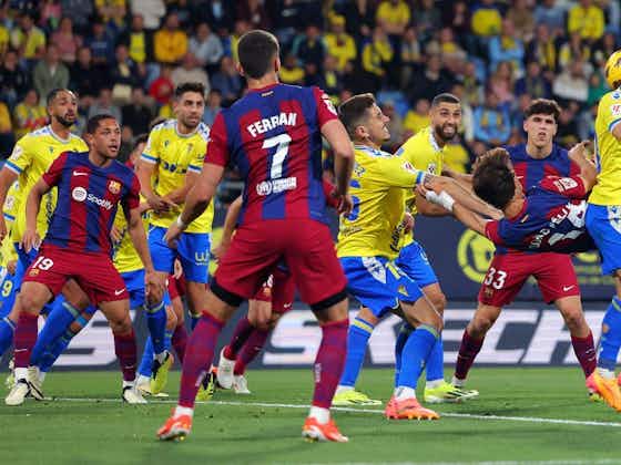 Imagen del artículo:CÁDIZ CF-FC BARCELONA (0-1): Vídeo resumen, gol y mejores jugadas del partido de LaLiga EA SPORTS