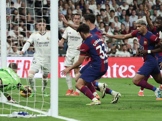 Imagen del artículo:¡Vergüenza de Liga! El gol 'fantasma' que le birlaron al Barça ante el Madrid