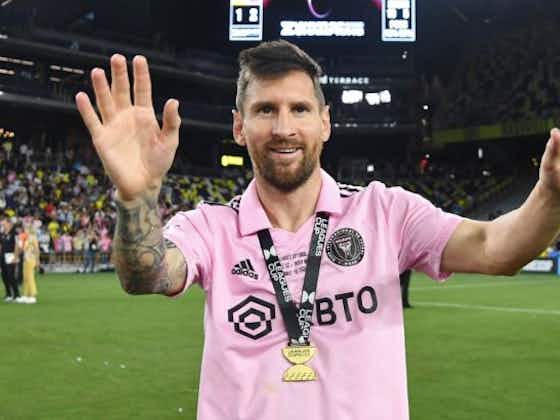 Imagen del artículo:¡Increíble! Sin jugar, el récord que acaba de romper Messi en la MLS