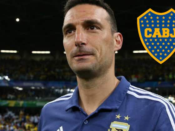 Imagen del artículo:Lionel Scaloni tendría en mente a un jugador de Boca para la Copa América