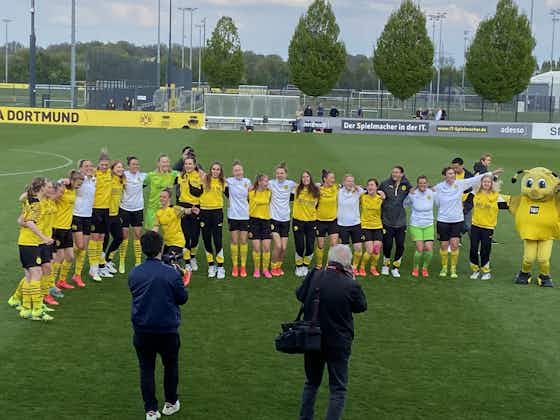 Artikelbild:Derby in Sicht: BVB-Frauen müssen auf dem Weg in den Frauen DFB-Pokal gegen Bochum ran