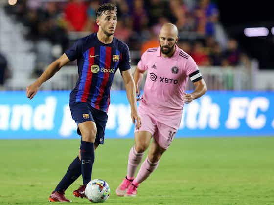 Artikelbild:Nico Gonzalez pocht auf Barça-Rückkehr: "Sehen uns in einem Jahr wieder"