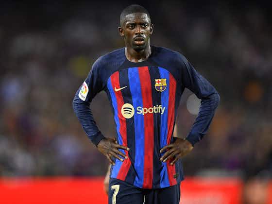 Artikelbild:Barça will schnellstmöglich mit Ousmane Dembele verlängern