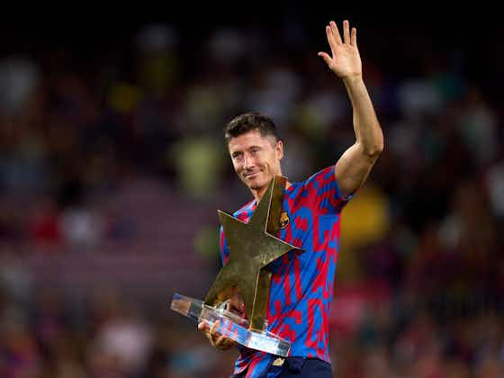 Artikelbild:Barça gewinnt Joan Gamper Trophy – Robert Lewandowski Spieler des Spiels