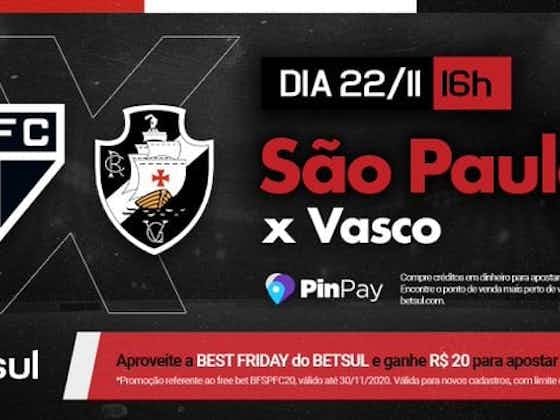 Imagen del artículo:¿Dónde VER EN VIVO – Sao Paulo vs Vasco da Gama por el Brasileirao?