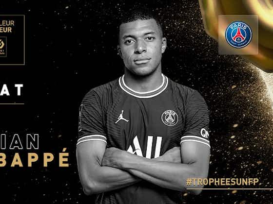 Imagen del artículo:Por tercera vez en su carrera, Mbappé fue elegido Mejor Jugador de la Ligue 1