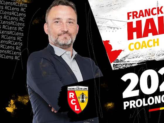 Imagen del artículo:Franck Haise fue renovado oficialmente por Lens hasta 2025