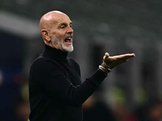 Article image:Stefano Pioli matiza que el AC Milán no era tan bueno como todos pensaban
