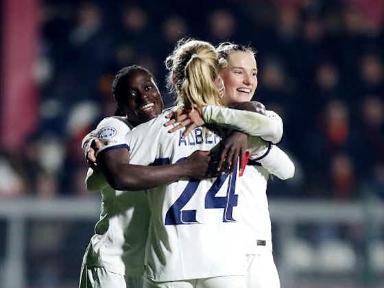 Imagen del artículo:El PSG derrota a la Roma y se amarra al segundo puesto del grupo D por la Champions femenina