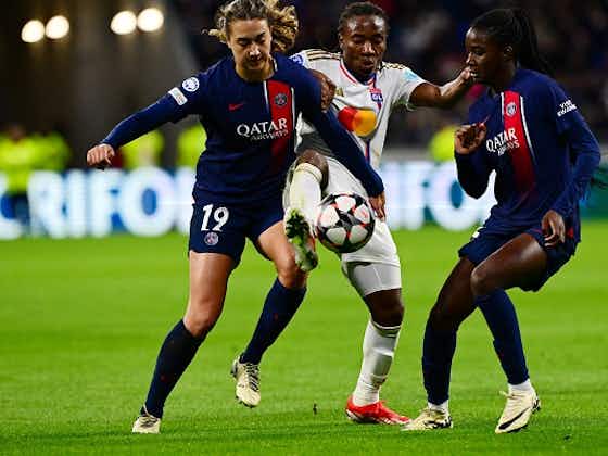 Article image:Ante 38.000 espectadores, Lyon derrotó al PSG en sólo seis minutos en la Champions femenina