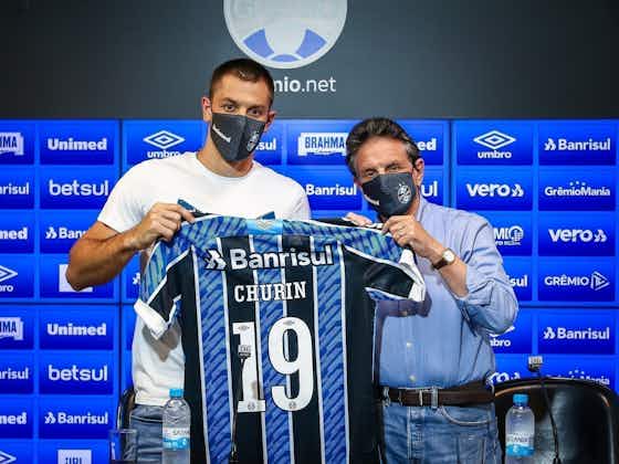 Imagem do artigo:Reforço na área! Grêmio anuncia Diego Churín