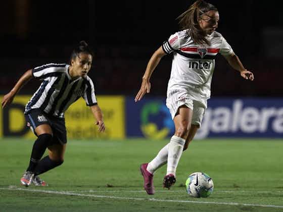 Imagem do artigo:São Paulo e Santos ficam no empate pelas quartas de final do Brasileirão Feminino