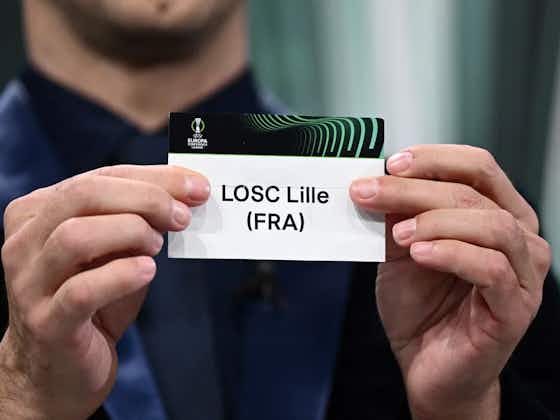 Article image:Lille draw Austrian side Sturm Graz in Europa Conference League