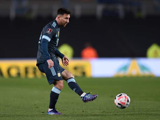 Article image:Lionel Messi expected to play for Argentina against Uruguay despite injury