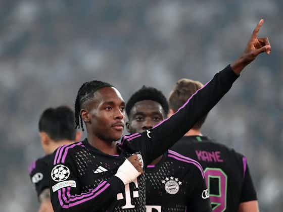 Article image:Manchester United and Liverpool target Mathys Tel extends Bayern Munich contract